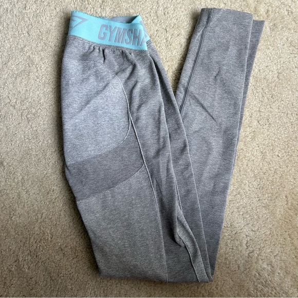 GYMSHARK Grey Flex Leggings - Picture 5 of 5